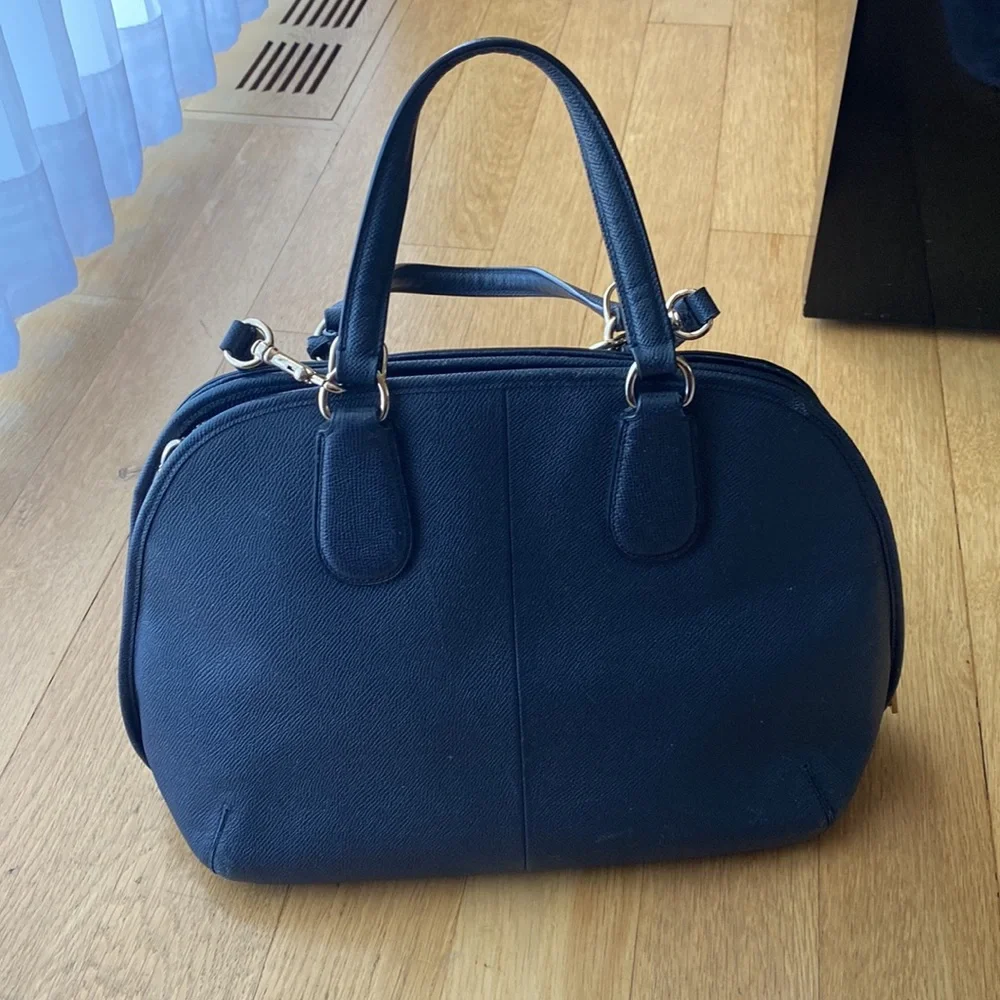 Coach Prince Street Satchel 2-way Leather shoulder/handbag. - Picture 5 of 16